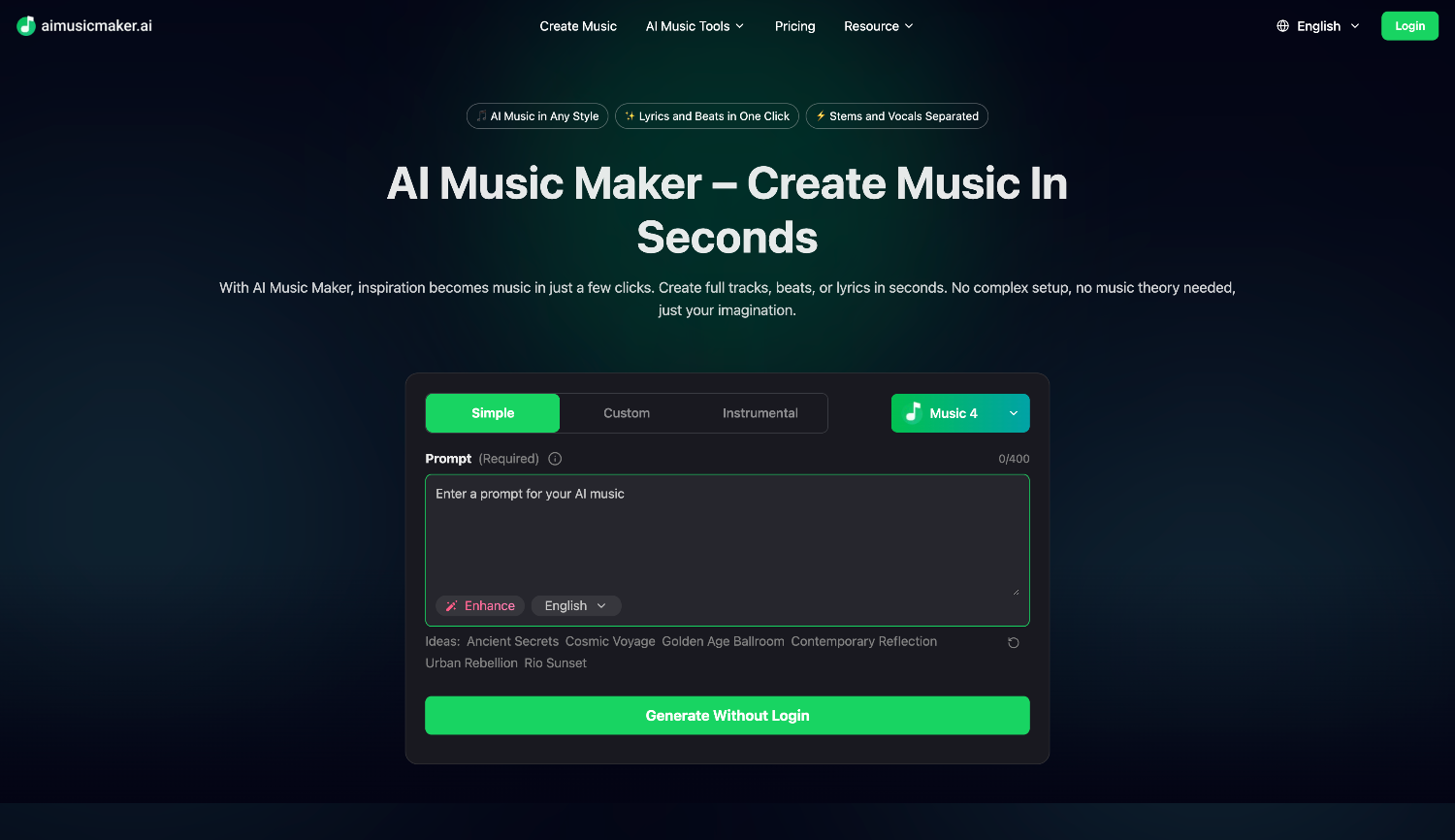 ai music maker site