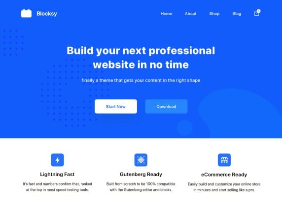 blocksy free responsive theme