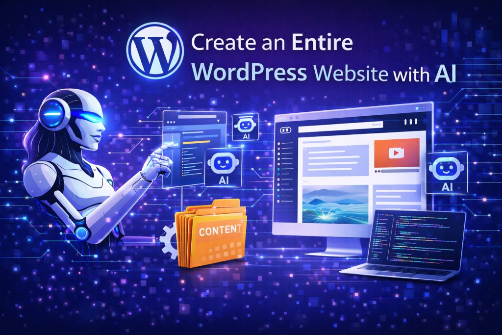 How to Create an Entire WordPress Website with AI