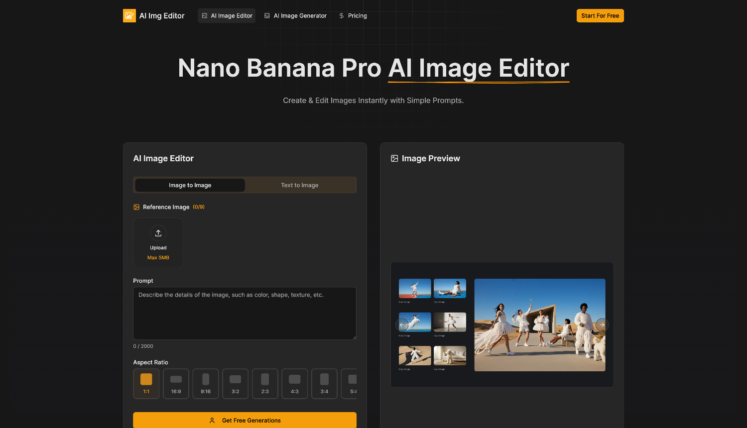 AI Img Editor