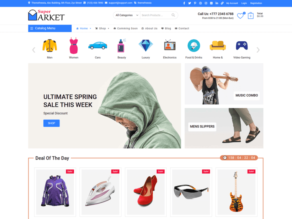 Supermarket is the perfect theme for your next WooCommerce project