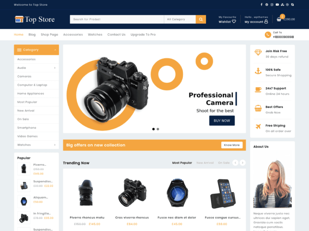 Top Store best woocommerce