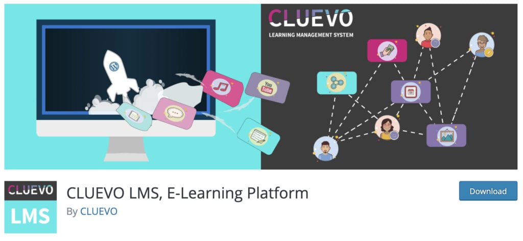 CLUEVO LMS, plateforme d'apprentissage en ligne
